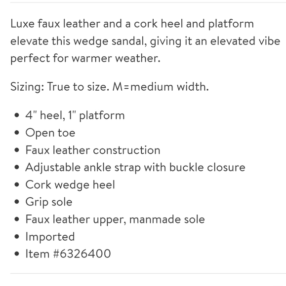 Women's Charles by Charles David Cork Wedge Sandals - Picture 7 of 8